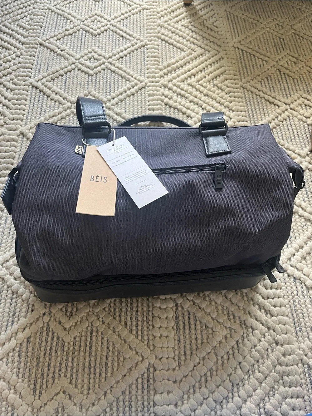 Beis Mini Weekender bag, NWT, Navy, limited edition